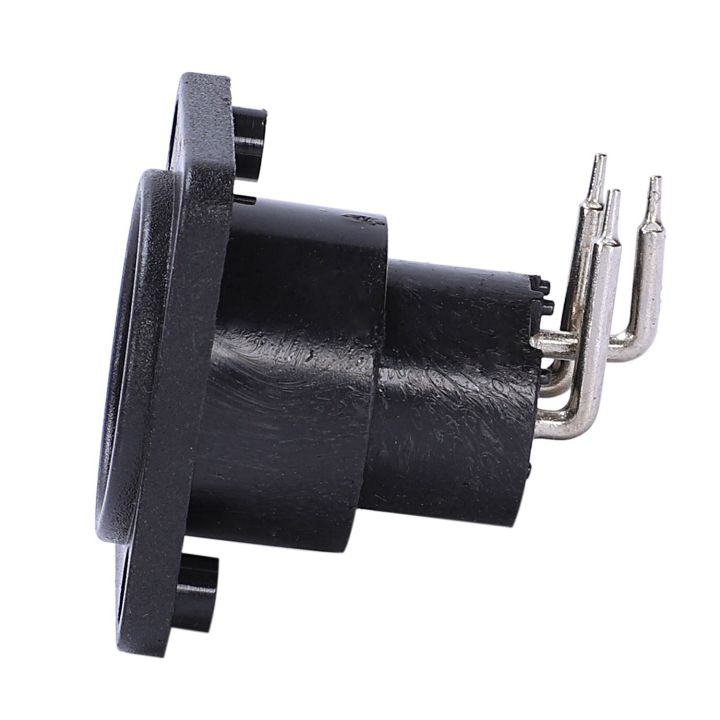 20%20Pcs%20Black%20XLR%20Connector:%2010%20Pcs%20Male%20Plug%20Straight%20Terminal%20Panel%20Mounted%20Connector%20&%2010%20Pcs%203%20Pin%20Female%20Jack%20Panel%20Mount%20Chassis%20PCB%20Socket%20Connector%20-%20Image%206