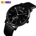 SKMEI Sports Quartz Simple Leather Waterproof Watch for Men 1398. 