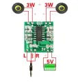 DC 5V 2 Channels Stereo 3W+3W Digital Power PAM8403 Module Class D Audio Amplifier Board USB Power Ultra Miniature Design. 