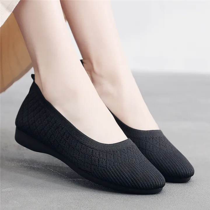 Jingrui%20Old%20Beijing%20Cloth%20Shoes%20Women's%20Single-Layer%20Shoes%20Spring%20and%20Autumn%20Summer%20Flying%20Mom%20Shoes%20Black%20Work%20Shoes%20Soft%20Sole%20Shoes%20Breathable%20-%20Image%205