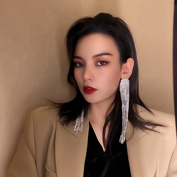 Exquisite%20Long%20Tassel%20Dangle%20Earrings%20Alloy%20Fashion%20Drop%20Rings%20Girl%20Accessories%20Female%20-%20Image%205