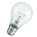 ORANGE GLS Incandescent Light Bulb Bayonet B22Cap -Clear Glass 25W, 40W, 60W, 75W, 100W. 