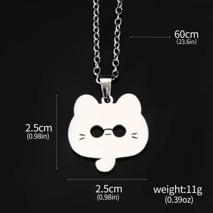 Jujutsu%20Kaisen%20Neko%20Gojo%20Satoru%20Necklace%20Satoru%20Cat%20Stainless%20Steel%20Pendants%20Anime%20Kawaii%20Creative%20Men%20Jewelry%20Fashion%20Fans%20Gift%20-%20Image%207
