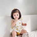 Summer Princess Baby Girls Clothing Set Cotton Newborn Baby Clothes Cute Toddler Girls Tops + Bloomer 2pcs. 