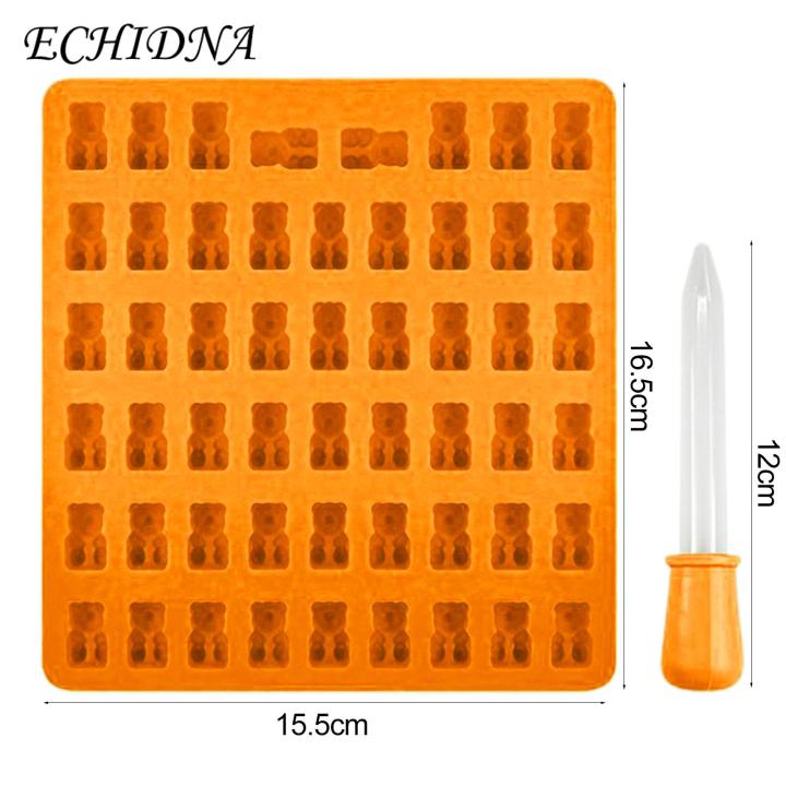 Food-grade%20Silicone%20Gummy%20Mold%2053%20Cavities%20Silicone%20Gummy%20Mold%20Teddy%20Bear%20Candy%20Chocolate%20Mold%20Bpa%20Free%20Nonstick%20Food%20Grade%20Dropper%20Included%20Perfect%20for%20Jelly%20Making%20Southeast%20Asian%20Buyers'%20Favorite%20-%20Image%202