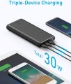 Anker 337 Power Bank (PowerCore 26K) Portable Charger, 26800mAh External Battery with Dual Input Port and Double-Speed Recharging, 3 USB Ports for iPhone, iPad, Samsung, Android and Other Devices ( 1 Year Warrenty). 