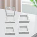 4 Pieces 3D Floating Frame Display Case for Bracelet Necklace Medallions. 
