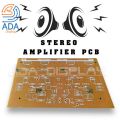 DIY Transistor Stereo Power Amplifier 200W a Bare Printed Circuit Board (1 PCB Board ONLY). 