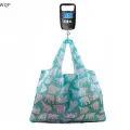 【ALLGOOD】  Jewerry 1Pc Foldable Shopping Bag Reusable Travel Grocery Bag Eco-Friendly Cute Animal Printing Supermarket Tote Bag. 