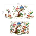 Kids Newest cute cartoon animals tree house baby Wall Décor children bedroom room decor wall stickers removable kids nursery decal sticker. 