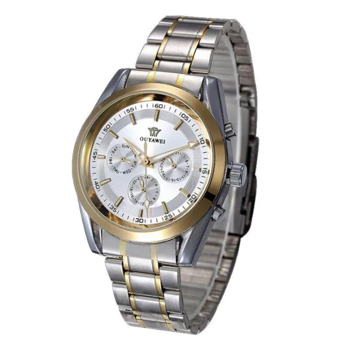 Top Brand Ouyawei Watch Men Full Steel Automatic Mechanical Watch For Men Luxury Wristwatch 30M Waterproof Relogio Masculino
