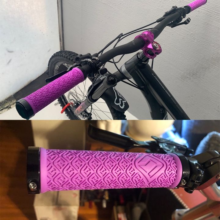 bike%20parts%20Corki%20Mountain%20Bike%20Grips,Double%20Lock%20on%20Locking%20Bicycle%20Handlebar%20Grips%20for%20MTB,Downhill%20-%20Image%203
