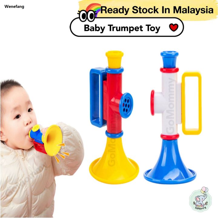 Wenefang Baby Trumpet Toys Sound Toys Mainan Bayi Perempuan Mainan Busy Toy Mainan Bunyi early learning terompet kanak 宝宝喇叭忙碌玩具