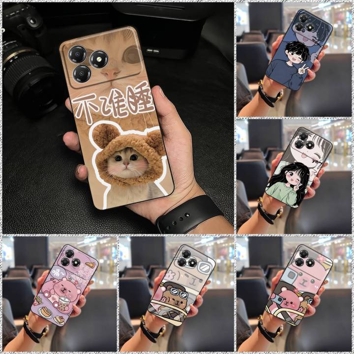 Graffiti%20Soft%20case%20Phone%20Case%20For%20ZTE%20Blade%20A36%204G/Z2472%20Anti-knock%20Back%20Cover%20Couple%20TPU%20Dirt-resistant%20Anti-dust%20Cute%20-%20Image%203