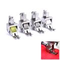 Universal Sewing Machine Foot Presser Sewing Machine Accessories Roller Foot Replacement for Leather Thick Fabric Stitching Acce. 