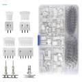 560x Housing Wire Connector Wire Terminals Accessories 2 3 4 5 Pin Electrical Connectors Header Pin Connector for Motorcycle Boats Bike. 