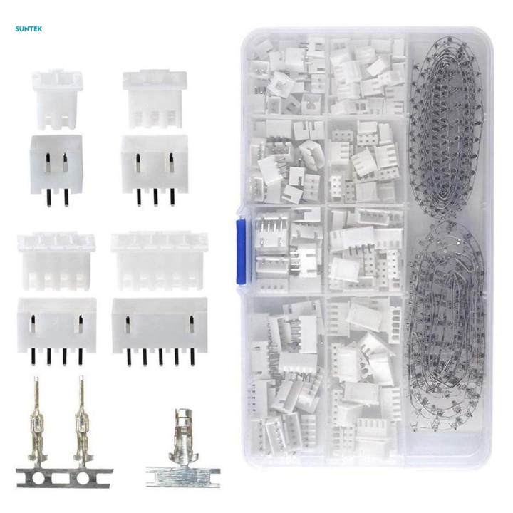 560x Housing Wire Connector Wire Terminals Accessories 2 3 4 5 Pin Electrical Connectors Header Pin Connector for Motorcycle Boats Bike