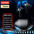New Lenovo GM2 PRO MAX Wireless Upgrade Bluetooth 5.4 Earbuds LED Digital Display Waterproof Earphones Low Latency Game Headset. 
