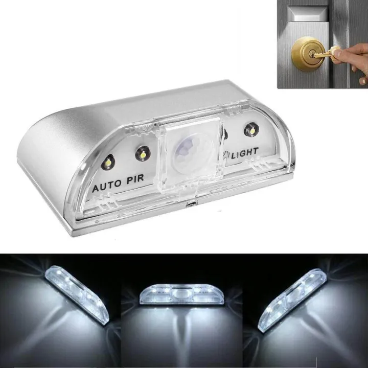 Keyless Entry Light Keyhole Light Battery Operated PIR Infrared IR Wireless Auto Sensor ...