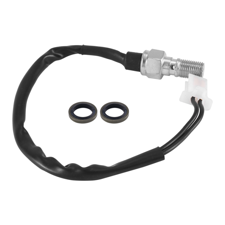 Motorcycle Hydraulic Brake Light Pressure Switch Banjo Bolt M10 Pitch for Honda Kawasaki Yamaha Nissan Atvs M10 1MM
