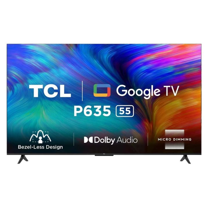 TCL  55 inches 4K Ultra HD Smart LED TV - 55P635