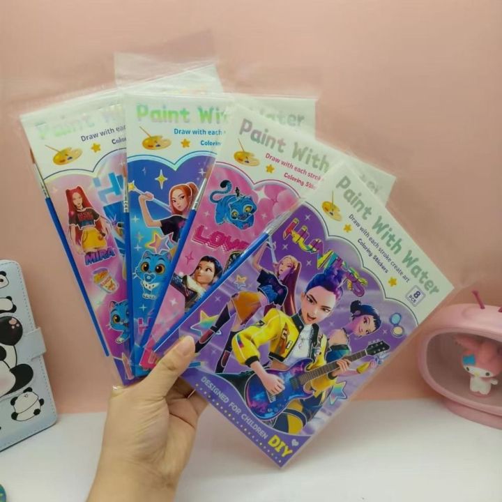 1/4PCS%20Creative%20Rumi%20Kpop%20Demon%20Hunters%20Coloring%20Book%20Mira%20Relaxation%20Gift%20Coloring%20Book%20Zoey%20Educational%20Drawing%20Book%20For%20Girls%20Art%20Learning%20-%20Image%208