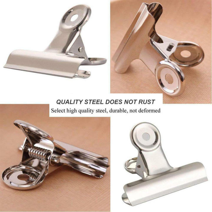 Stainless%20Steel%20Bulldog%20Clips%20Metal%20Office%20Paper%20Clip%20Binder%20Grip%20Clamp%2075mm%20-%20Image%206