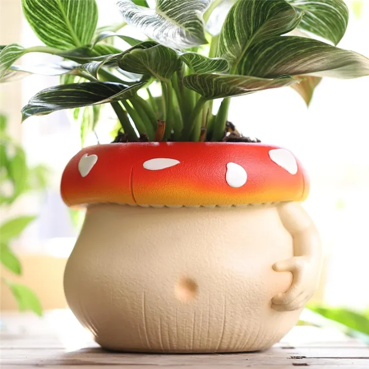 Cute%20Belly%20Mushroom%20Planter,%20Colorful%20Unique%20Succulent%20Pots%20with%20Drainage,%20Rainbow%20Small%20Body%20Flower%20Pots%20for%20Plants%20A%20-%20Image%209
