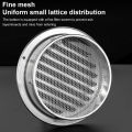 Ethereon Air Vent Outlet Anti-Rust Stainless Steel Flat Ducting Air Ventilation Outlet with Screen Mesh. 