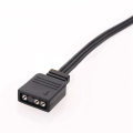 For Corsair 4PIN RGB to Standard ARGB 3-Pin 5V Adapter Connector RGB Cable 25cm. 