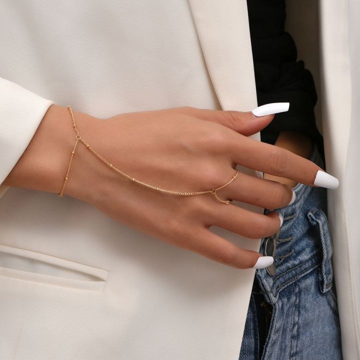 Adjustable%20Tassel%20for%20Women%20Girls%20Layered%20Wrist%20Chain%20Slave%20Chain%20Hand%20Harness%20Bangle%20Finger%20Ring%20Bracelet%20Linked%20Finger%20-%20Image%209