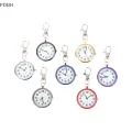 【Miga Plaza】 Flash Sale Pocket Watches Nurse Pocket Watch Keychain Fob Clock with Battery Doctor Medical Vintage Watch Gift. 