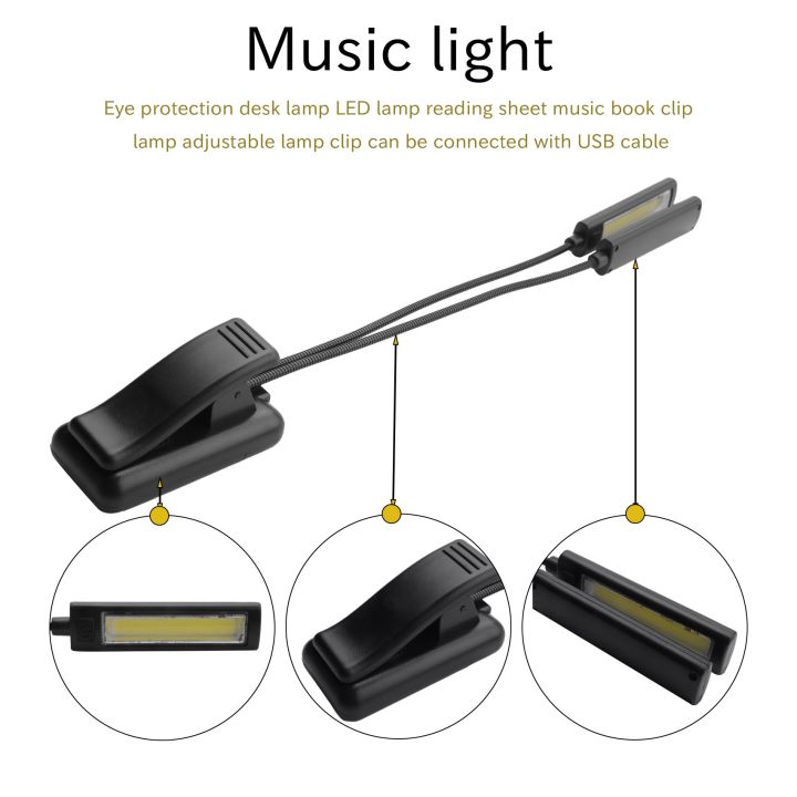 Music%20Stand%20Light%20Clip%20On%20LED%20Lamp%20for%20Book%20Reading,%20Orchestra,Mixing%20-%20Image%204