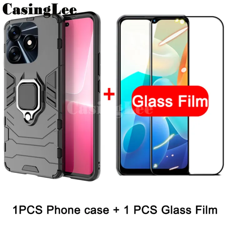 For%20Tecno%20Spark%2010C%20Case%20Shockproof%20Armor%20Stand%20with%20Holder%20Car%20Ring%20Back%20Cover%20Casing%20hp%20For%20Tecno%20Spark%2010C%20Screen%20Protector%20Glass%20film%20-%20Image%203