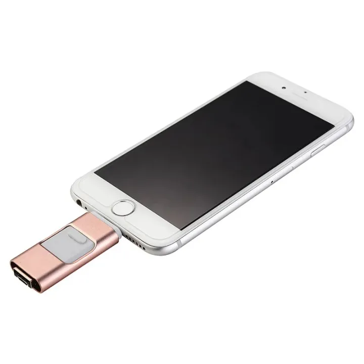 USB Flash Drives Compatible iPhone/iOS/Apple/iPad/Android PC 128GB [3 ...
