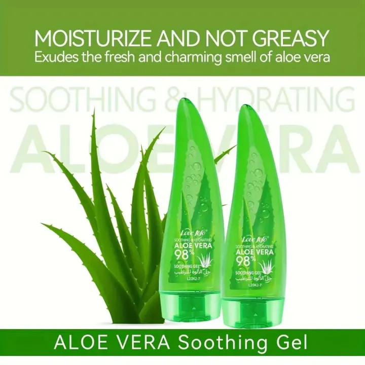 LOVEJOJO%20Aloe%20Soothing%20Gel%20120ml%20%E2%80%93%20Alcohol-Free,%20Fast-Absorbing%20Hydrating%20Moisturizer%20for%20Face%20&%20Body,%20Nourishing%20Cooling%20Aloe%20Gel%20for%20All%20Skin%20Types%20-%20Image%204