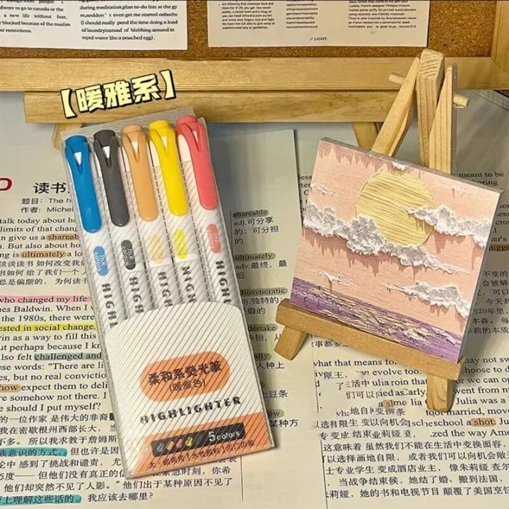 %E3%80%90HOT%E3%80%91%205/15/25%20Colors%20Double%20Headed%20Highlighter%20Pen%20Set%20Fluorescent%20Drawing%20Markers%20Highlighters%20Pens%20Art%20Cute%20Pastel%20Stationery%20-%20Image%207