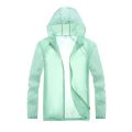New 2024 Summer Men's Sun Protection Clothing Simple Fashion Loose Hooded Ultra-Thin Strapless Men's Coat Comfortable. 