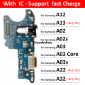 Sirendeshao 4G 5G3 A04 A33 A5A13 A202s A0 Cable for Port Connector Flexible Charging Pad Base USB Charging Samsung A12 A02 A3s A03 Core 2 A32 Fashion. 