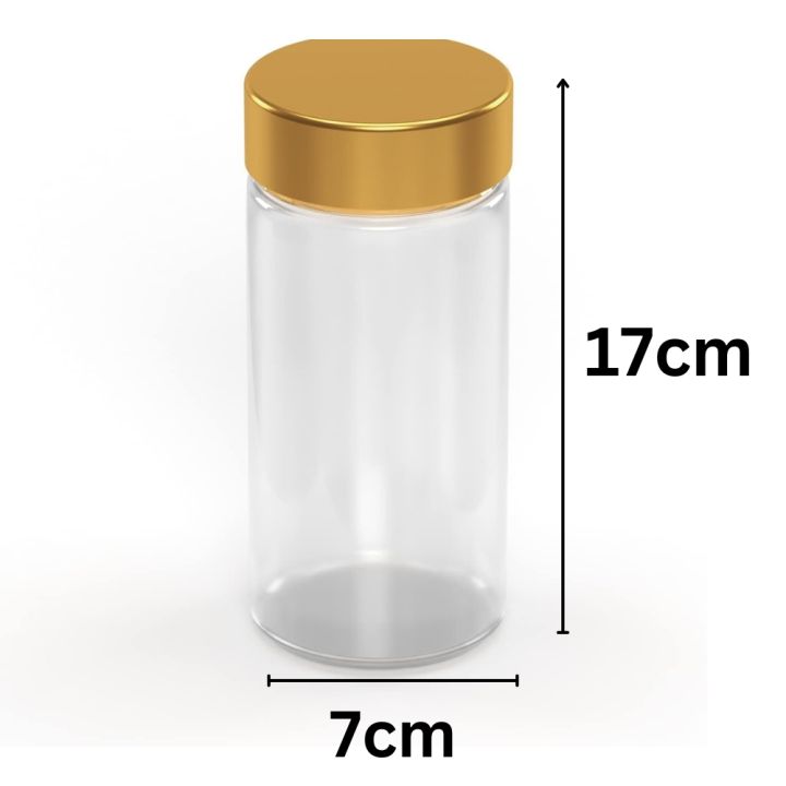 12%20pcs%20Kitchen%20Spice%20Bottle%20Containers%20With%20Gold%20Color%20Lid%20Large%20Size%20Transparent%20Plastic%20Spicy%20Bottle%20set%20-%20Image%203
