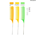 WeihonghunfeiLuxury 3pcs Hairbrush Hair Styling Combs Tailed Comb Set Coloring Dyeing Comb Salon Tool Sectioning Highlighting Weaving Cutting Comb. 