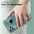 AMORVOR for Huawei Y7P Back Cover Cartoon Cute Astronaut Side design Soft Case Liquid Silicone Phone Cases. 