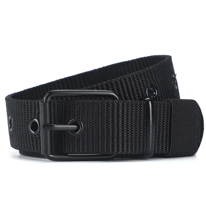 Multi-hole%20Canvas%20belt%20Comfortable%20Jeans%20waistband%20Stylish%20Braided%20belt%20Adjustable%20Pin%20buckle%20belt%20for%20wear%20Casual%20outings%20Jeans%20lovers%20Men's%20belts%20Fashion%20accessories%20-%20Image%204