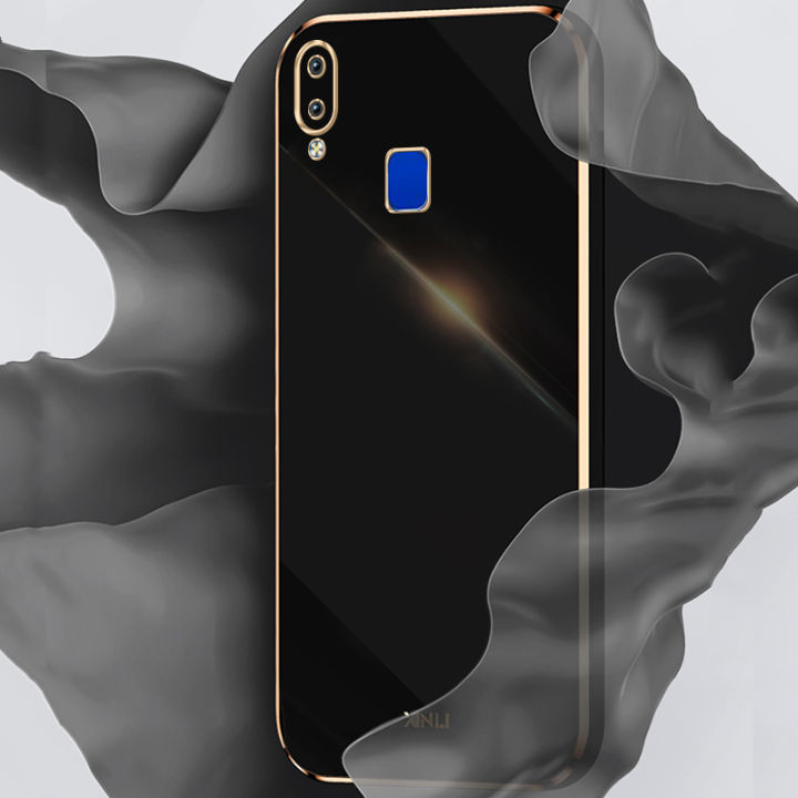 Biruiqu%20for%20VIVO%20Y1s%20Back%20Finger%20Print%20Version%20Back%20Cover%20Luxury%206D%20Plating%20Frame%20Shiny%20Bling%20Phone%20Pounch%20Soft%20Silicone%20Square%20Phone%20Case%20-%20Image%203