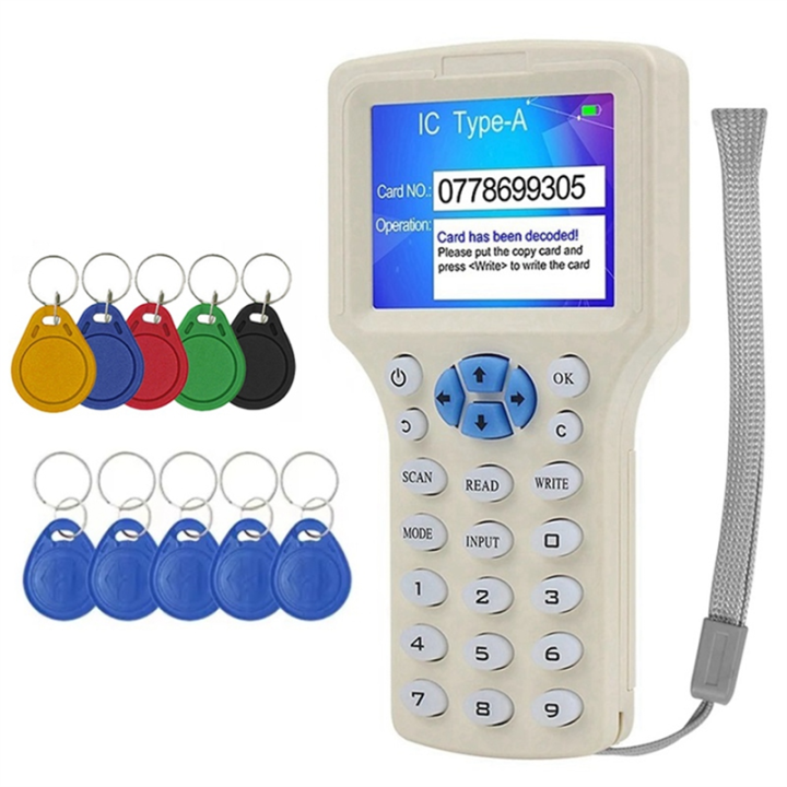 Juqoyue Proxmark3 RFID Card Reader 5XUID Card IC/ID Key Writer RFID