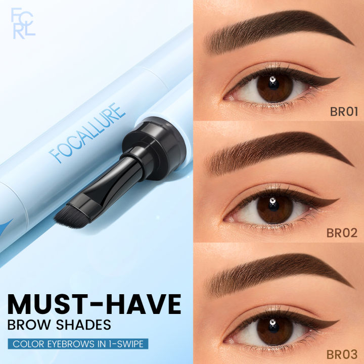 FOCALLURE%202%20In%201%20Eyebrow%20Cream%20Brush%20Pen%20Eyeliner%20Pencil%20Waterproof%20Long-lasting%203%20Colors%20Eyebrow%20Gel%20Enhancers%20Makeup%20Cosmetics%20-%20Image%205