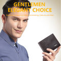DGSenpi Men's Wallet Multiple Card Slots Fashion Short Business Wallet Soft Leather Money Bag. 