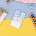 School office supply sticky notes Miniature Student stationery 45 sheets per pack sticky notes 3x3 Cute design Colorful bookmark for taking Study. 