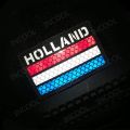 Netherlands Flag IR Reflective Multicam Holland Flags Military Tactical Patches Emblem Armband Chevron Strip Badges Glow In DarkUSB Fan. 