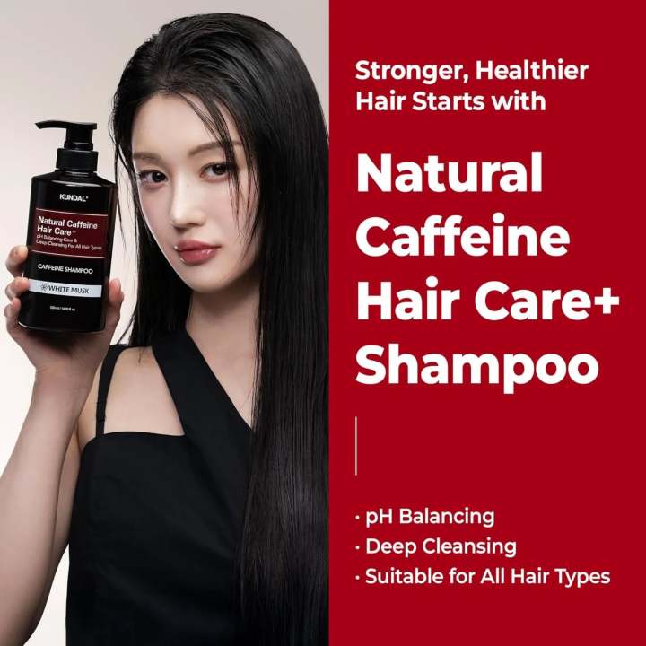 KUNDAL%20Anti%20Hair%20Loss%20&%20Hair%20Fall%20Control%20Caffeine%20Shampoo%20500ml%20-%20All%20Hair%20Types%20(White%20Musk)%20-%20Image%202